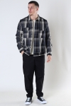 ONLY & SONS ONSAJAY LS CHECK OVERSHIRT Black