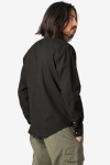 Fat Moose Glenn Flannel Shirt LS Black