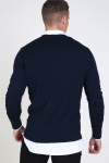 Tailored & Originals Mont O-neck Sticka Insignia Blue