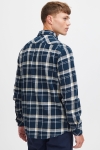 Solid Gisa Shirt Insignia Blue