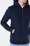 Jack & Jones STAR BASIC SWEAT ZIP HOOD Navy Blazer