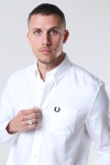 Fred Perry Oxford Skjorta White