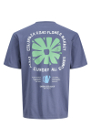 Jack & Jones Flower Market Relaxed Fit Tee Nightshadow Blue