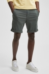 Selected SLHCOMFORT-LUTON FLEX SHORTS W NOOS Agave Green MIXED WITH BLACK