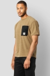 Fat Moose Nick Structure Tee Khaki