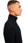 Jack & Jones PERFECT KNIT HALF ZIP Black