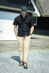 Clean Cut Copenhagen Barcelona Cotton Linen Pants Khaki