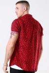 Denim Project Grande S/S Skjorta Red Leo