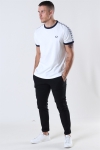 Fred Perry Taped Ringaer T-shirt Snow White