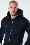 Jack & Jones JJESOFT BASIC SWEAT ZIP HOOD NOOS Navy Blazer REG FIT