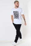 ONLY & SONS ONSHECTOR REG PHOTOPRINT SS TEE Bright White