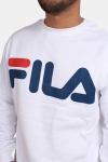 Fila Classic Logo Tröja Bright White