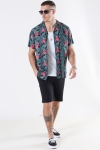 Clean Cut Theo Bowling Skjorta S/S Theo AOP