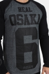 Superdry Real Osaka 6 L/S Raglan T-shirt Black