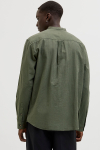 Jack & Jones Summer Band Shirt LS Beetle