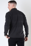 Kronstadt Hannes half zip cotton knit Charcoal