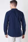 Jack & Jones SUMMER LINEN BAND SHIRT L/S Navy Blazer