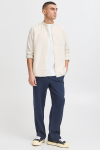 Allan Elasticated Linen Trousers Insignia Blue
