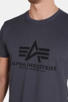 Alpha Industries Basic T-shirt Grey Black Black