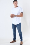 Jack & Jones Curved Tee White