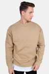 Urban Classics Oversized Open Edge Crew Warm Sand