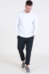 Only & Sons Basic Tröja Crew Neck Unbrushed White