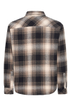 Solid Rikki Woven LS Shirt Slate Black