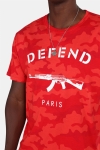 Defend Paris NB T-shirt Camo Red