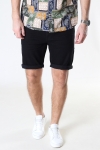 Solid Ryder Denim Shorts Black Denim