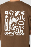 Clean Cut Copenhagen Michael organic T-shirt Brown
