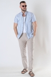 ONLY & SONS Mark Cotton Linen Pants Chinchilla