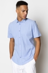 Clean Cut Copenhagen Valencia Stretch Shirt S/S Light Blue