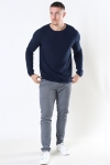 Clean Cut Copenhagen Lauritz Crew Knit Navy