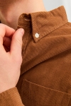 Jack & Jones Classic Cord Shirt L/S Otter