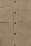 Solid Tam Overshirt Bungee Cord Melange