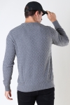 Kronstadt Bertil Cotton crew neck knit Anthracite