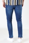 Denim Project Mr. Red Knee Cut Jeans Dark Blue