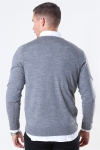 Jack & Jones Mark Merino Knit Crewneck Grey