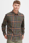 Solid Godi Shirt Dusty Olive