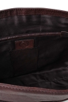 Saddler FinsbKlockay Taske Dark Borwn 