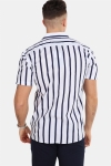 Kronstadt Cuba S/S Gr.86 Skjorta White/Dark Blue