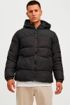 Jack & Jones CHILI PUFFER HOOD Black