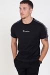 Champion Stripe C Logo Crewneck T-shirt Black