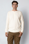 Clean Cut Copenhagen Cal L/S grandad Ecru Melange