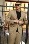 Jack & Jones Premium Franco Slim Fit Kostym Petrified Oak