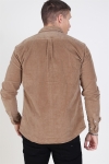 Kronstadt Johan Corduroy Overshirt Brown