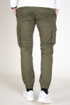 Only & Sons Cam Stage Cargo Cuff Pants Olive Night