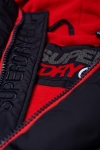 Superdry Sports Puffer Jacka Navy/Bright Red