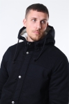 Only & Sons Yanick Teddy Hood Parka Jacka Black