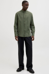 Jack & Jones Summer Band Shirt LS Beetle
